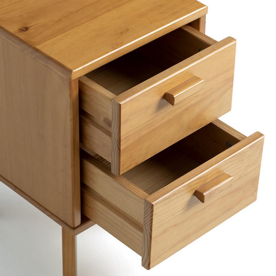La Redoute Intérieurs Nachttisch mit 2 Schubladen  