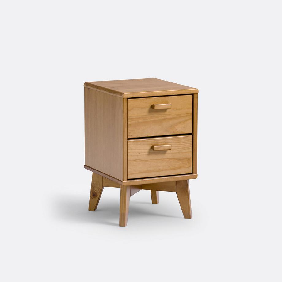 La Redoute Intérieurs Nachttisch mit 2 Schubladen  