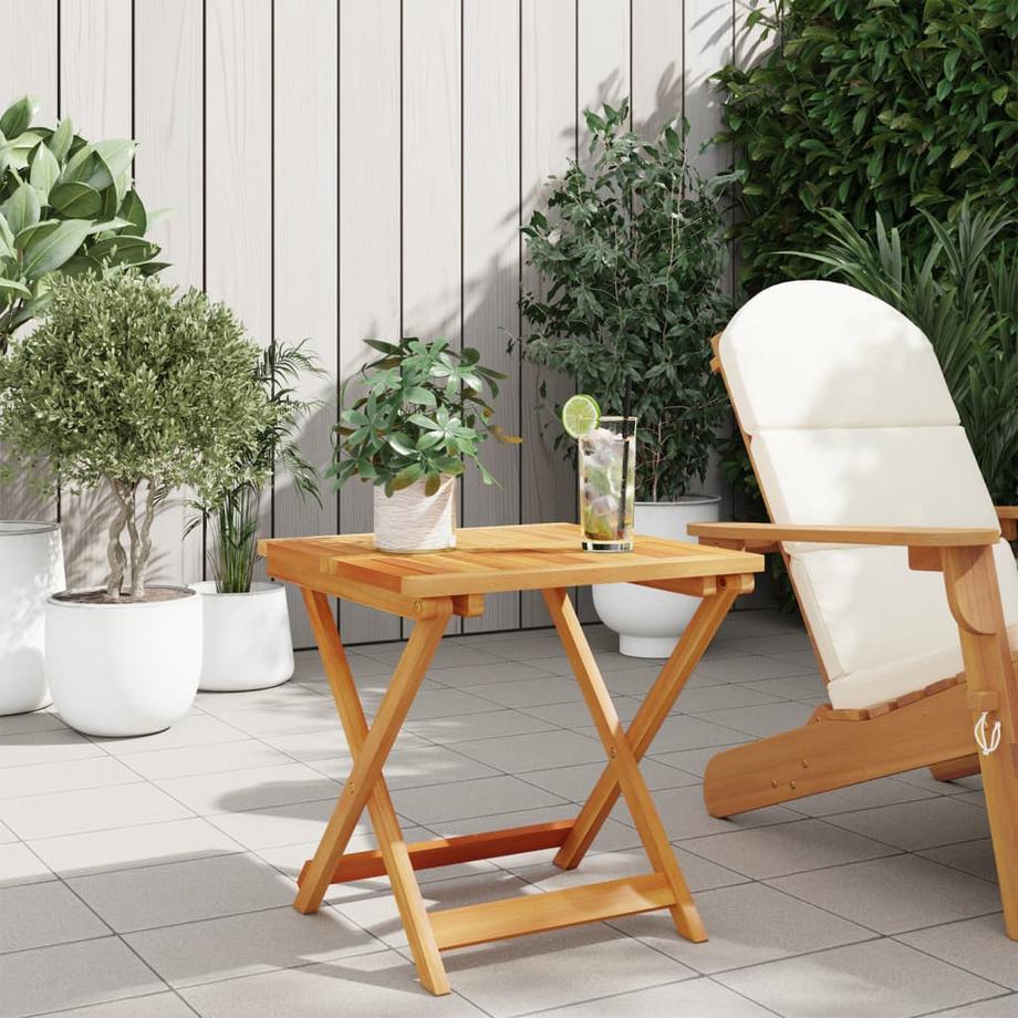 VidaXL Klappbarer gartentisch akazienholz  