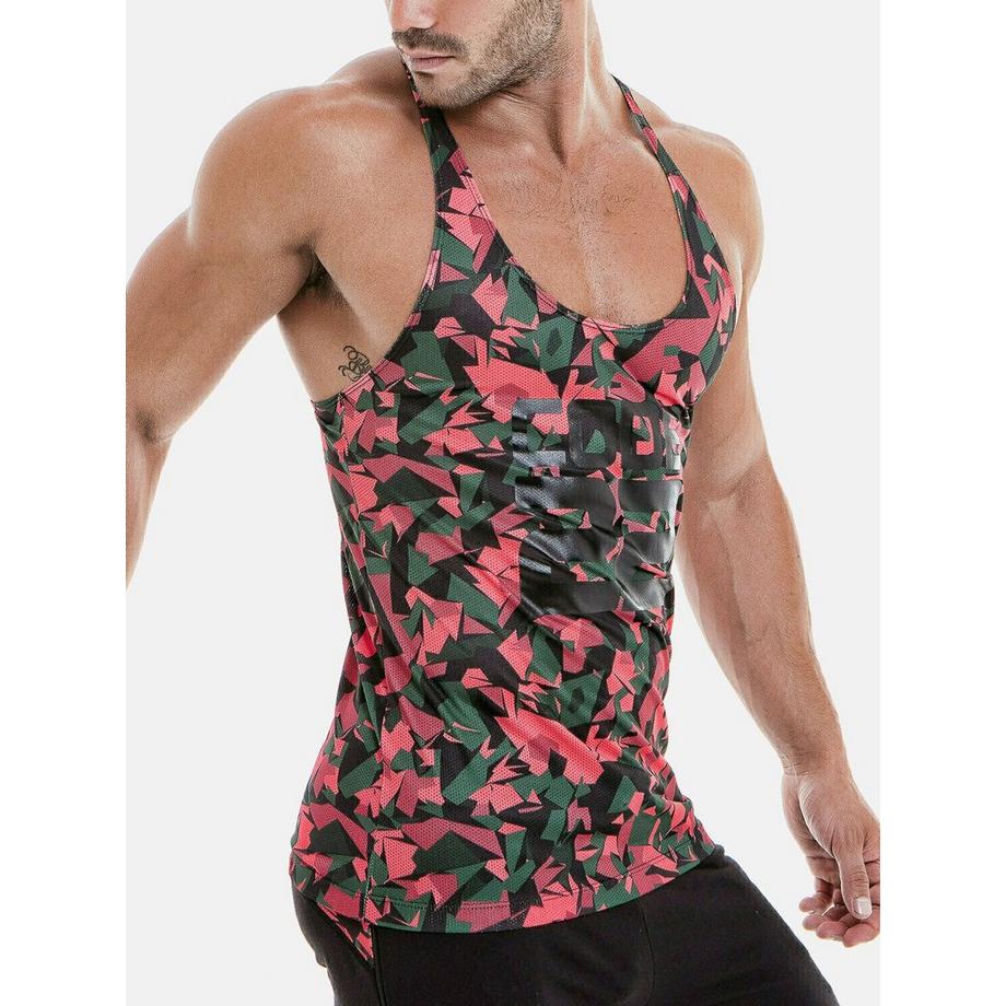 Canotta Camo Training Tank Top