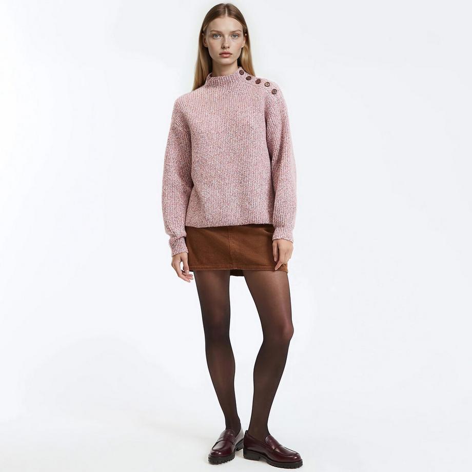 La Redoute Collections Pull Col Montant Grosse Maille  