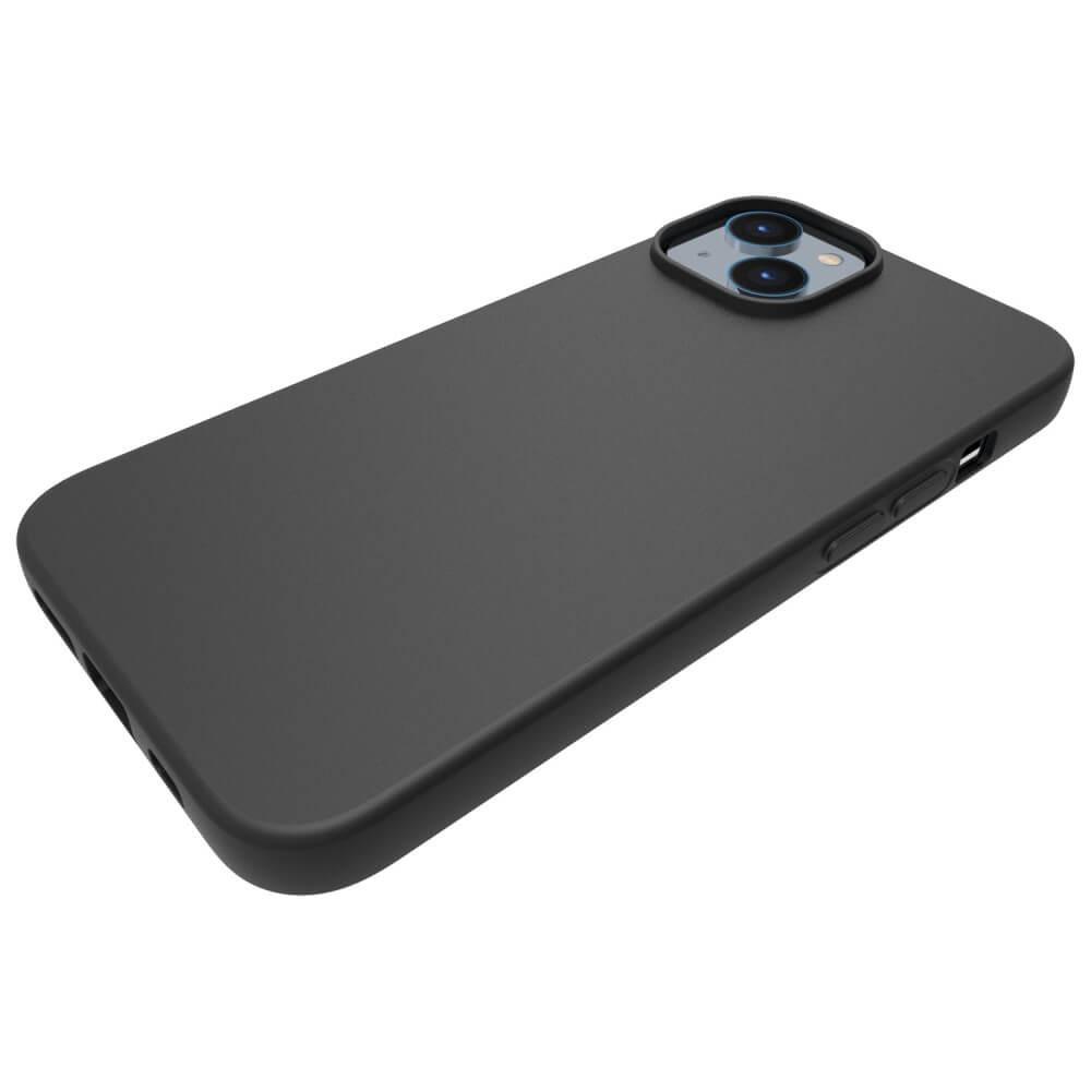 Cover-Discount  iPhone 14 - Matte Silikon Hülle Schwarz 