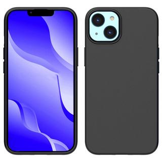 Cover-Discount  iPhone 14 - Matte Silikon Hülle Schwarz 