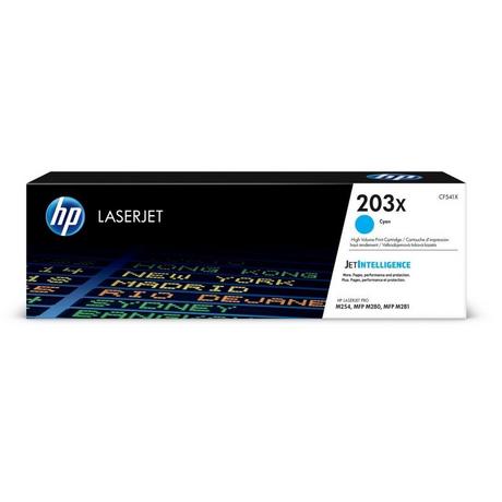 Hewlett-Packard  HP Toner-Modul 203X cyan CF541X CLJ Pro M254/MFP M280 2500 S. 