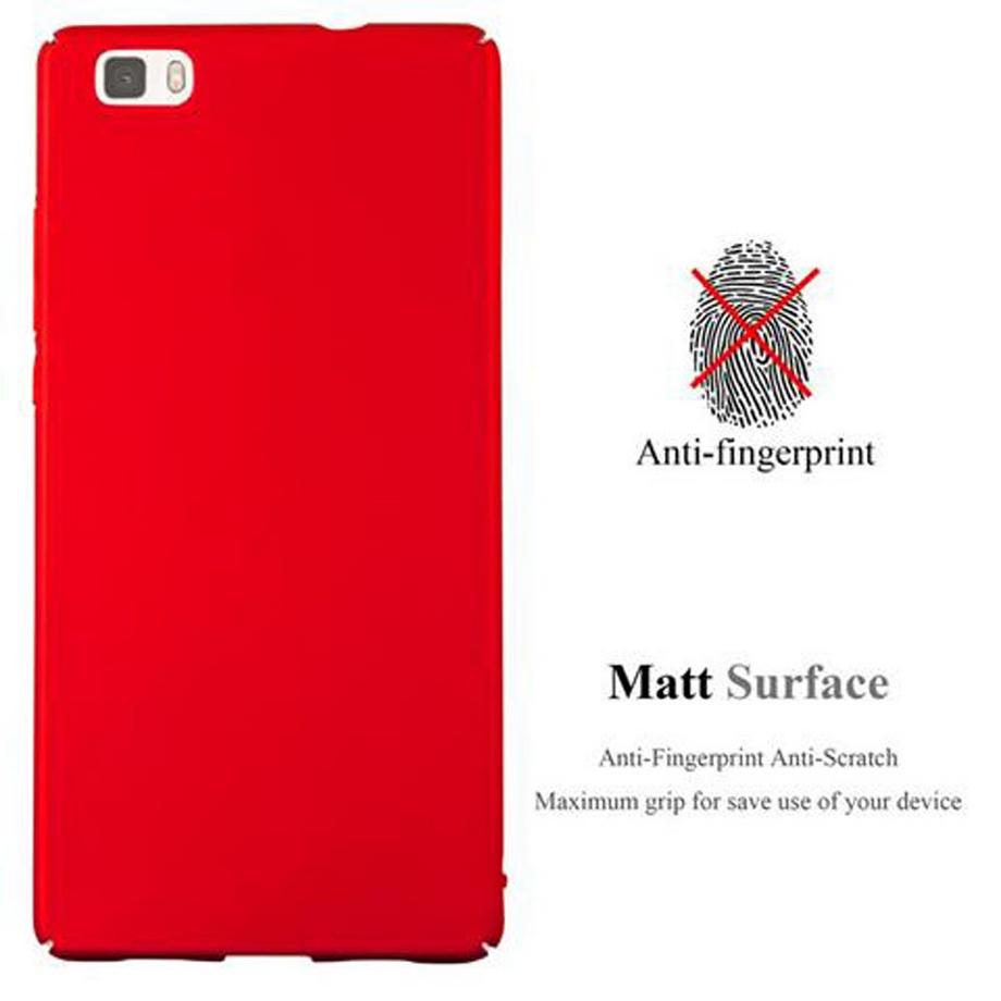 Cadorabo  Hülle für Huawei P8 LITE 2015 Hard Case in Metall Optik 