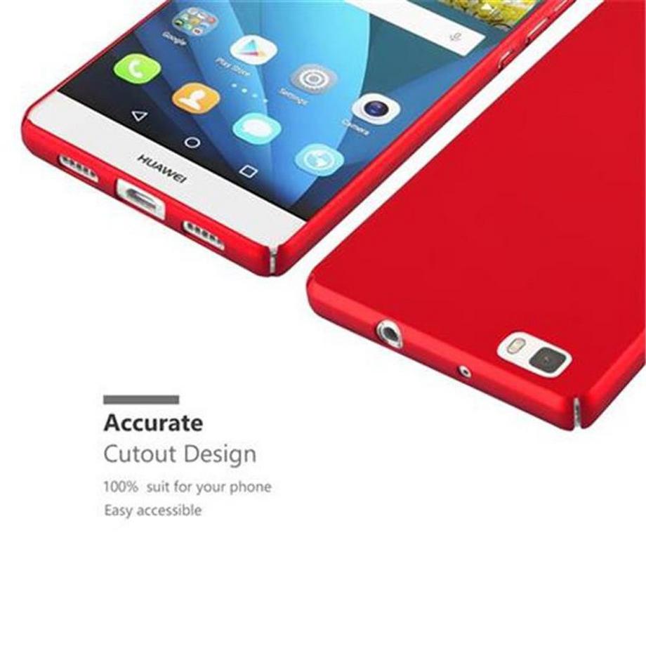 Cadorabo  Hülle für Huawei P8 LITE 2015 Hard Case in Metall Optik 