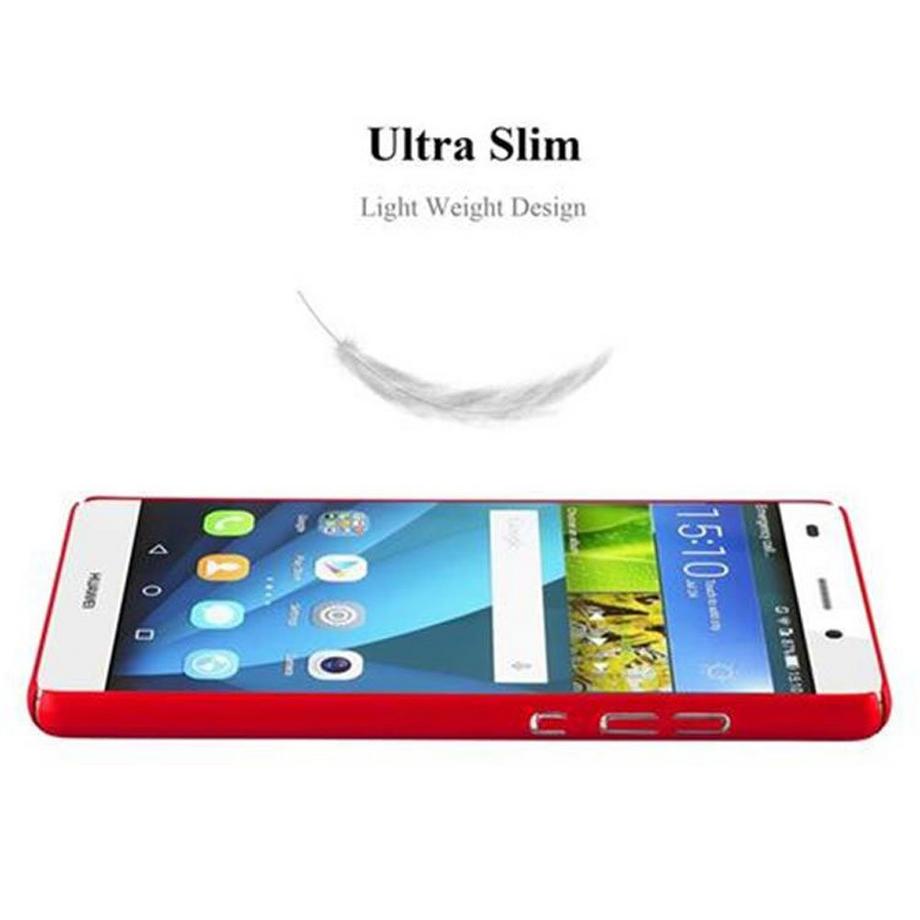 Cadorabo  Hülle für Huawei P8 LITE 2015 Hard Case in Metall Optik 