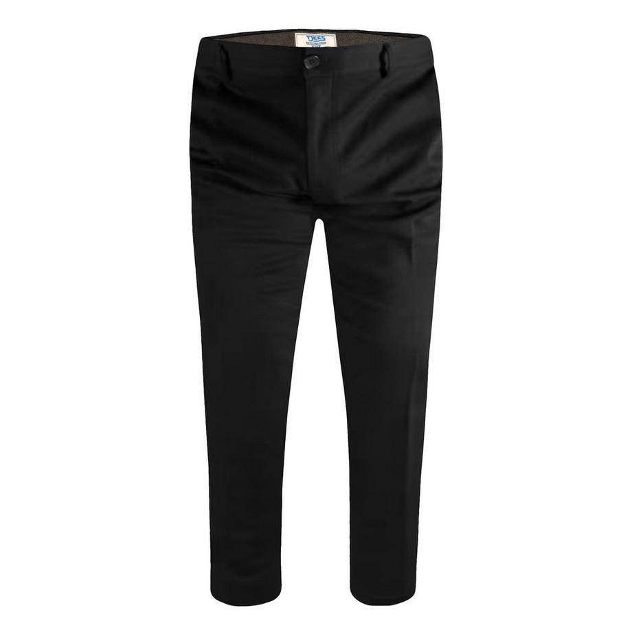 D555 Pantalon Uni Et Cintré Grande Taille Yarmouth