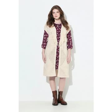 Gilet di maglia lungo