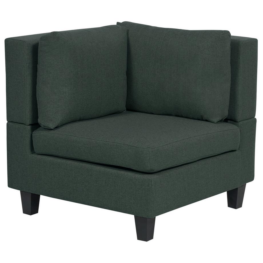 Beliani Canapé d'angle en Tissu  UNSTAD  