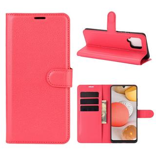 Cover-Discount  Galaxy A42 - Leder Etui Hülle 