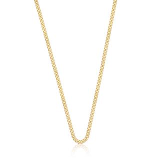 MUAU Schmuck  Collier Panzer Gelbgold 750, 2.7mm, 50cm 