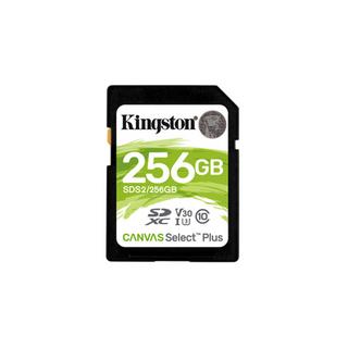 Kingston  Kingston Technology Scheda SDXC Canvas Select Plus 100R C10 UHS-I U3 V30 da 256GB 