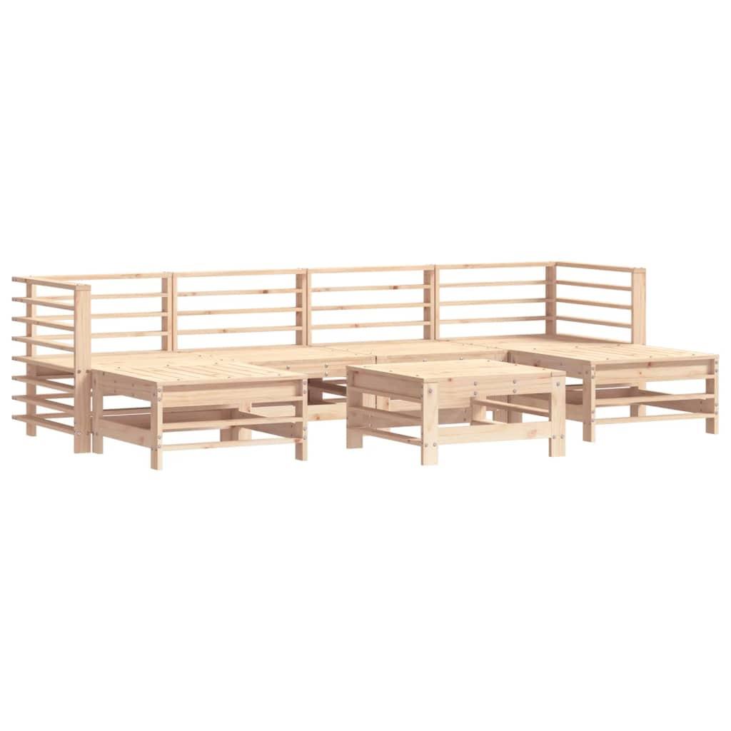 VidaXL Garten lounge set holz  