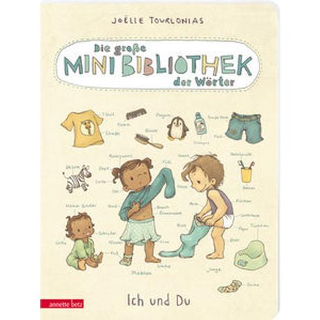 Die große Mini-Bibliothek der Wörter - Ich und Du: Pappbilderbuch für Kinder ab 24 Monaten (Die Mini-Bibliothek der Wörter) Tourlonias, Joëlle; Tourlonias, Joëlle (Illustrationen) Gebundene Ausgabe 