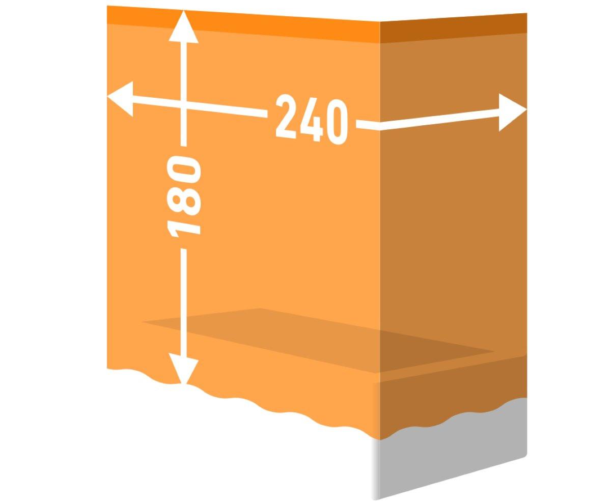 diaqua Duschvorhang Textil Love  