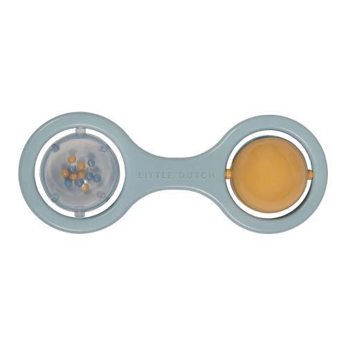 Little Dutch  Hochet en forme de balle bleue 