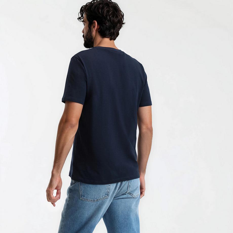La Redoute Collections T-shirt col rond manches courtes  
