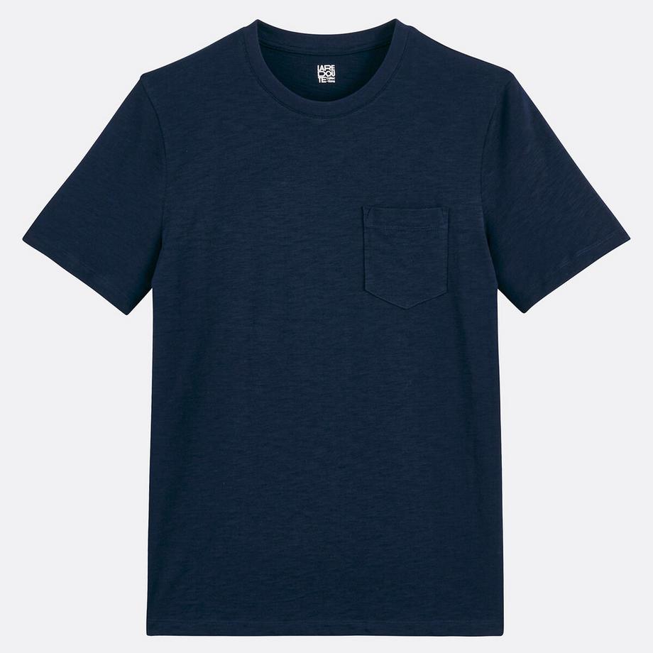 La Redoute Collections T-shirt col rond manches courtes  