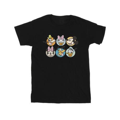 Disney  Mickey Mouse And Friends Faces TShirt 