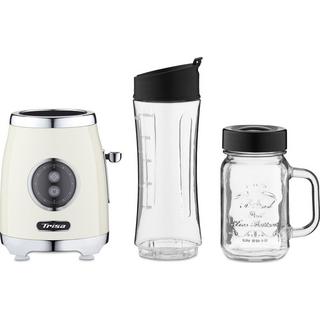 Trisa Standmixer Mix 'n' Joy Weiss-Gelb  