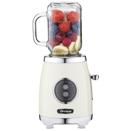 Trisa Standmixer Mix 'n' Joy Weiss-Gelb  