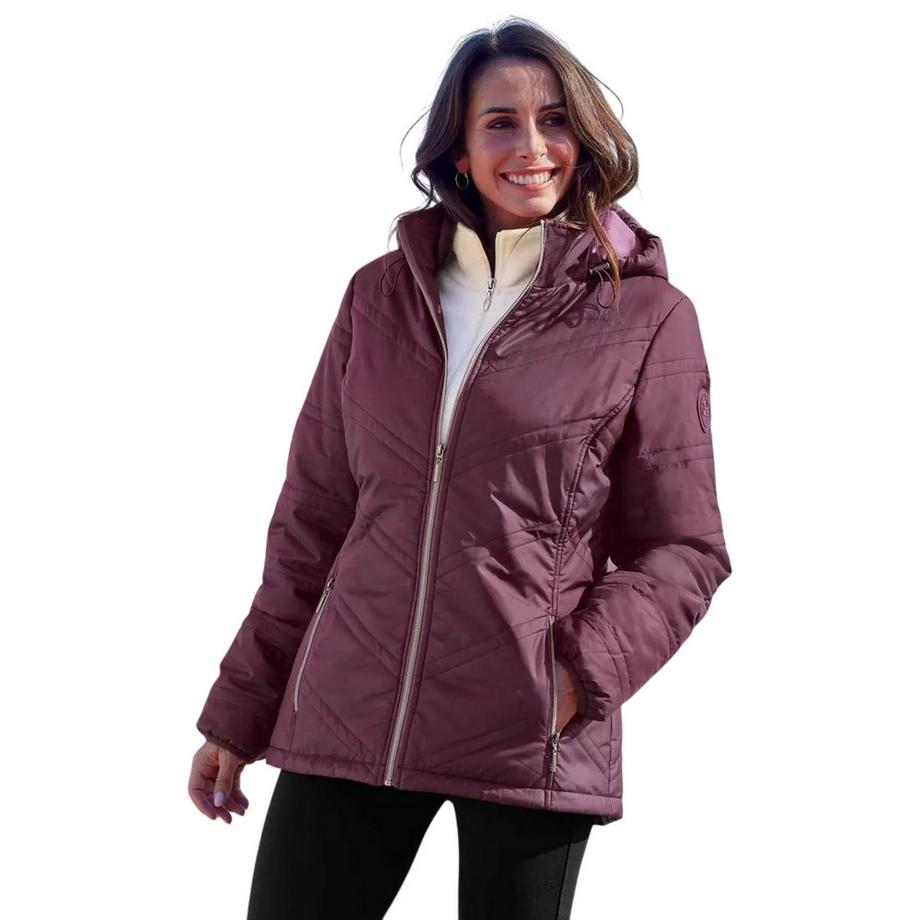 Atlas For Women Gesteppte Jacke mit Kapuze  