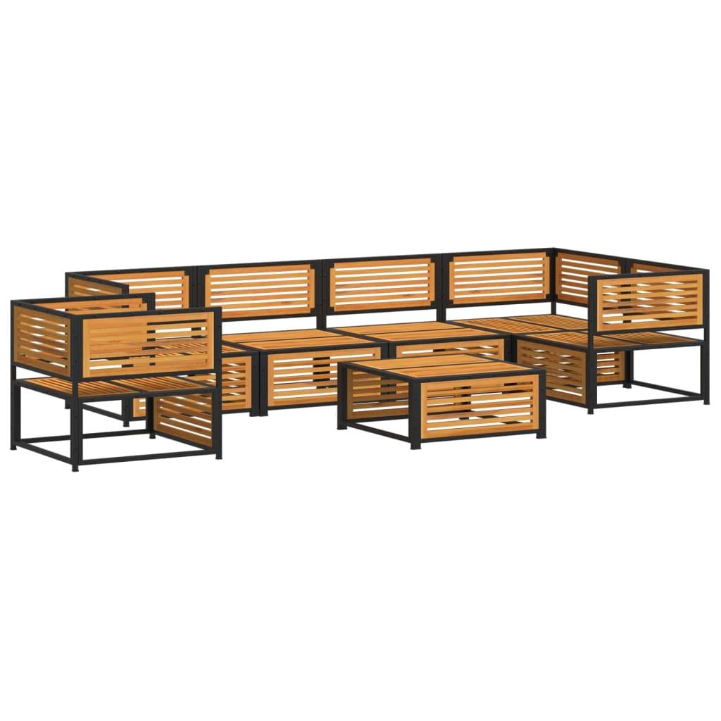 VidaXL set salotto da giardino Legno  