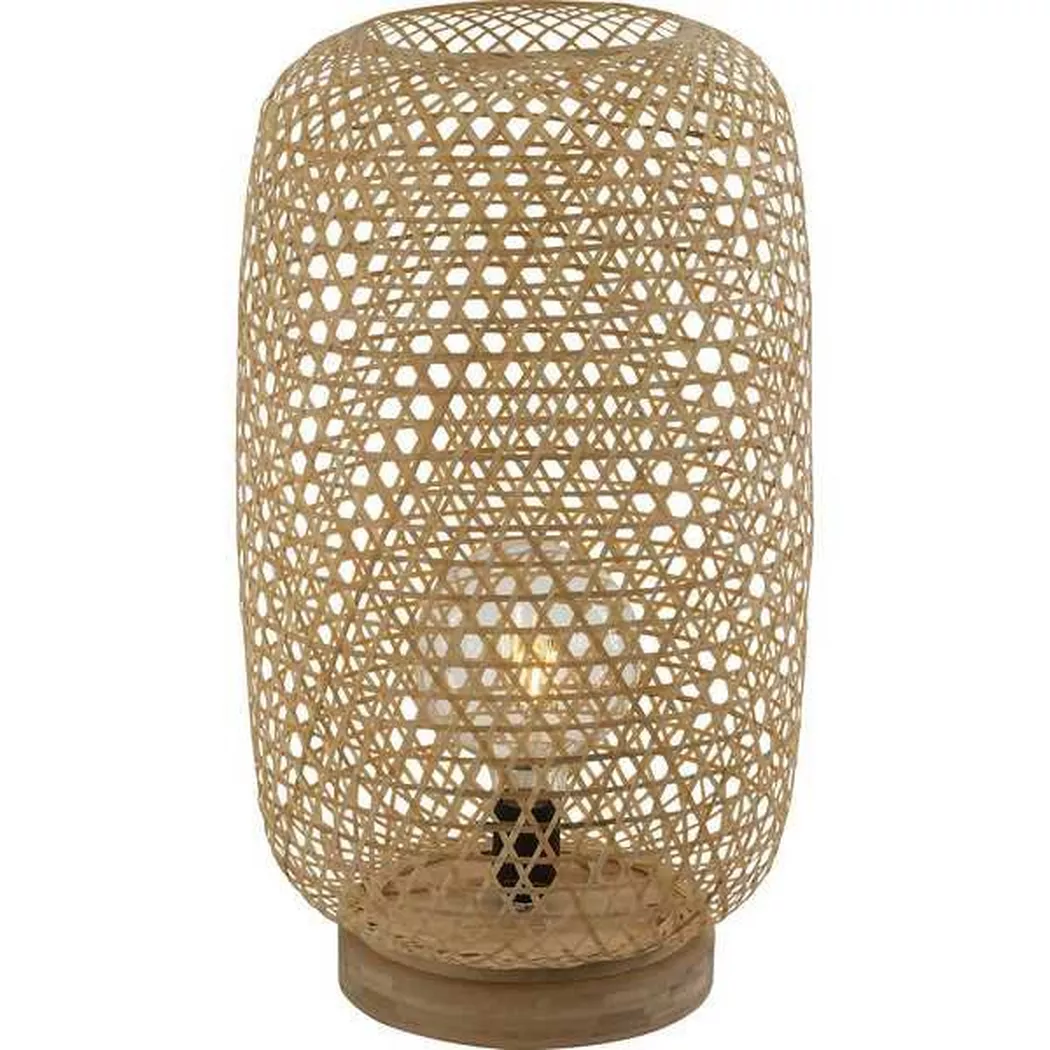 mutoni – Stehleuchte Mirena Bambus natur 1xE27, One Size, Braun