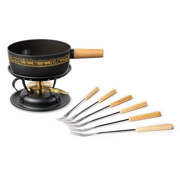 Käsefondue-Set Classic / Emotion l'alpage, schwarz 21 cm 2,6 Liter