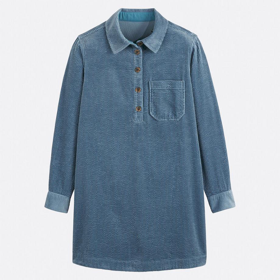 La Redoute Collections Signature Albane Robe Courte Velours Côtelé  