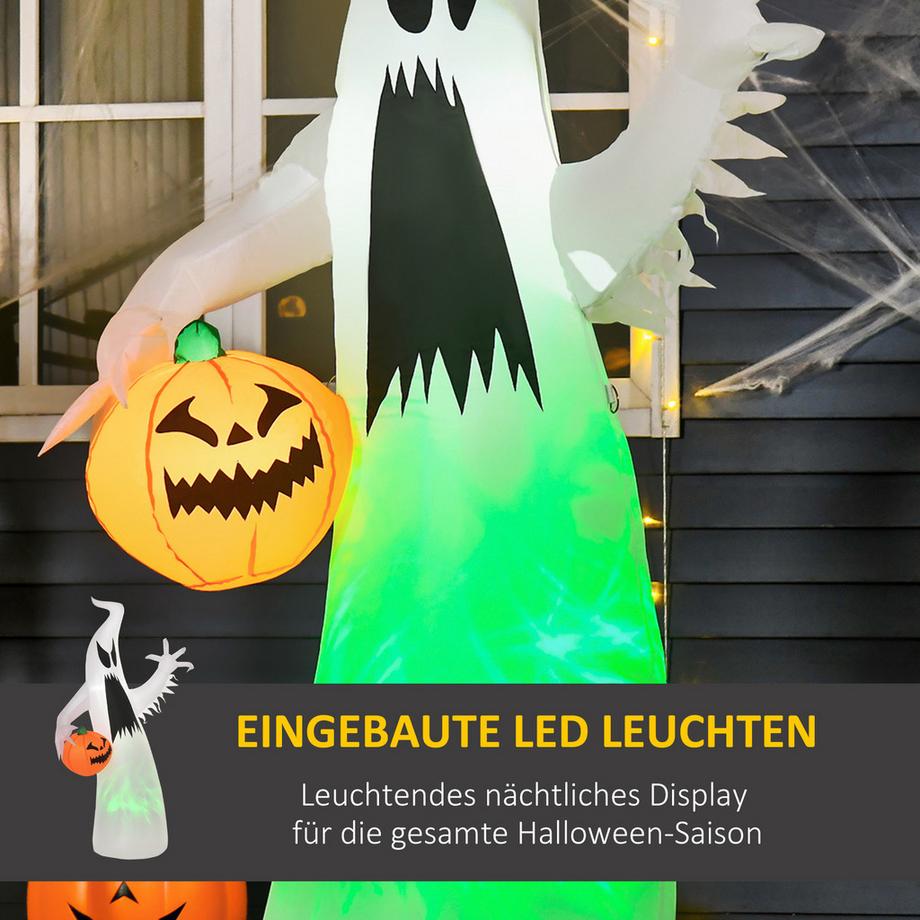 HOMCOM Halloween Aufblasbarer Geist  