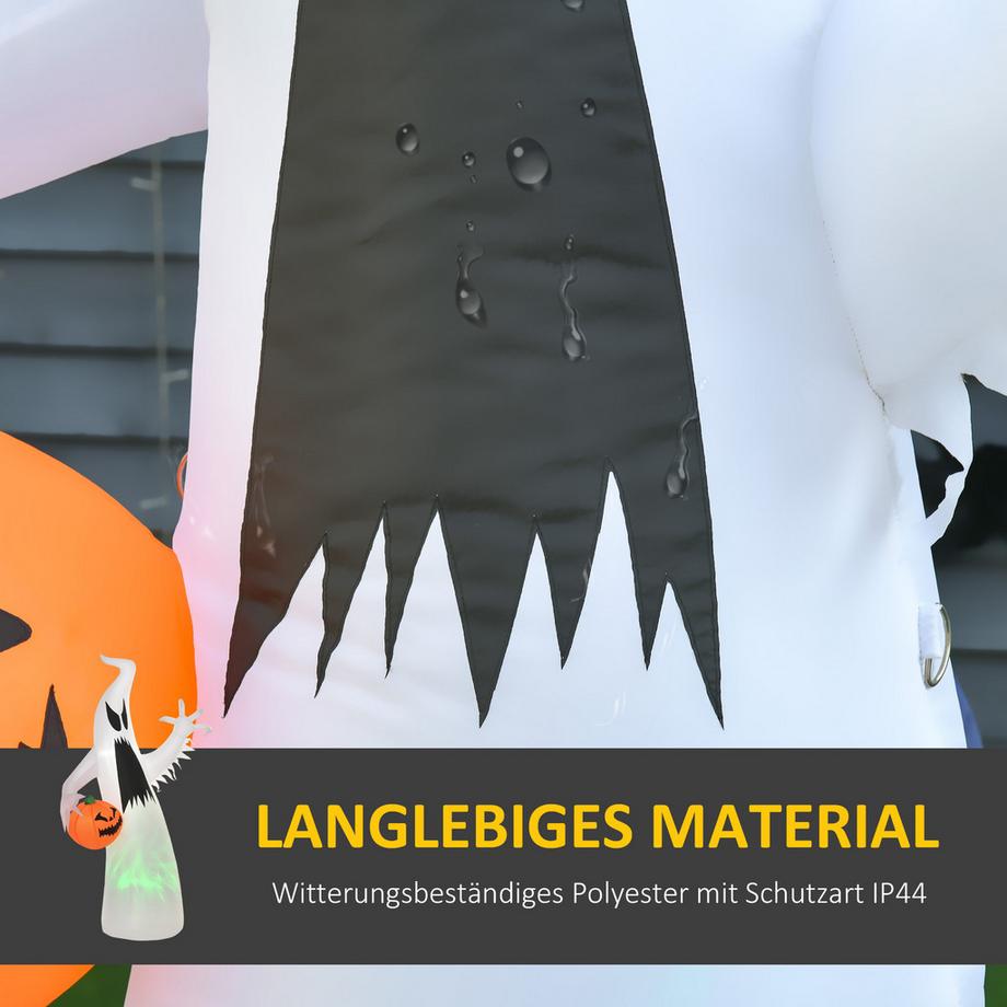 HOMCOM Halloween Aufblasbarer Geist  