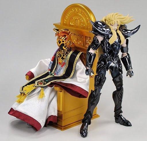 Bandai  Gelenkfigur - Saint Seiya - Tamashii Nation Asia - Black Shion + Supreeme Pontiff "Convention Exclusive" 