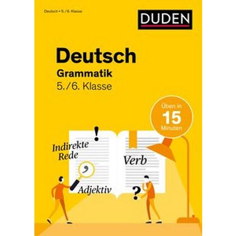 Deutsch in 15 Min - Grammatik 5./6. Klasse Speiser, Anna; Ablang, Friederike (Illustrationen) Gebundene Ausgabe 