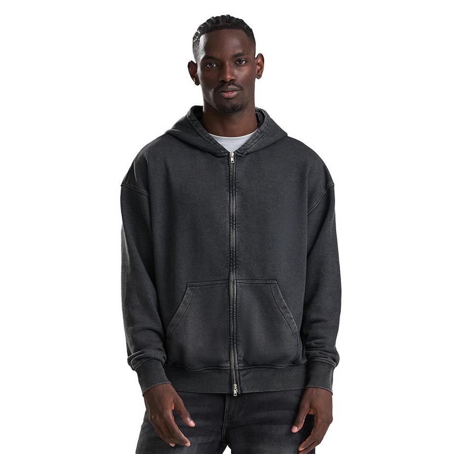 AWDis Vintage Waschung Reißverschluss Hoodie  