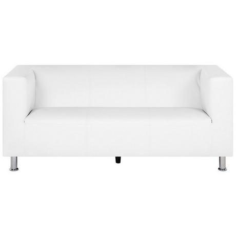 Beliani 3 Sitzer Sofa aus Kunstleder Modern FLORO  