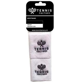 Tennis Factory  8x8 Schweissband Weiss 
