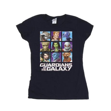 Guardians Of The Galaxy Guardians of the Galaxy Character Grid T-Shirt  