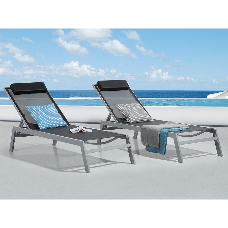 Beliani Transat en Aluminium Industriel CATANIA  