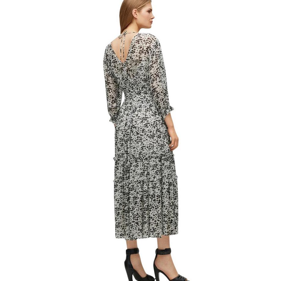 BOSS Dellima Wickelkleid, Vausschnitt  