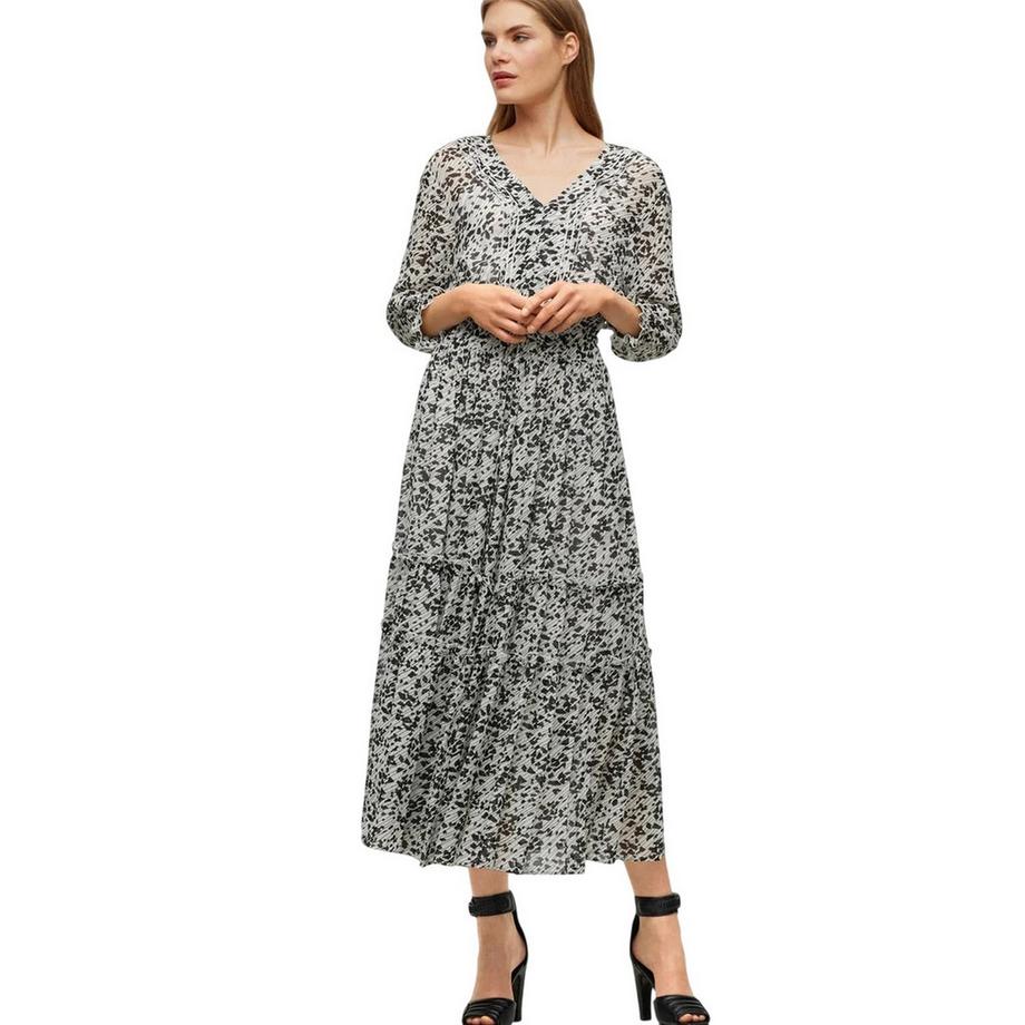BOSS Dellima Wickelkleid, Vausschnitt  