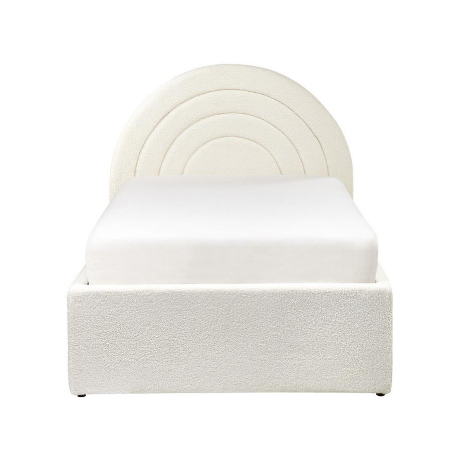 Beliani Letto contenitore per bambini en Bouclé Retrò ANET  