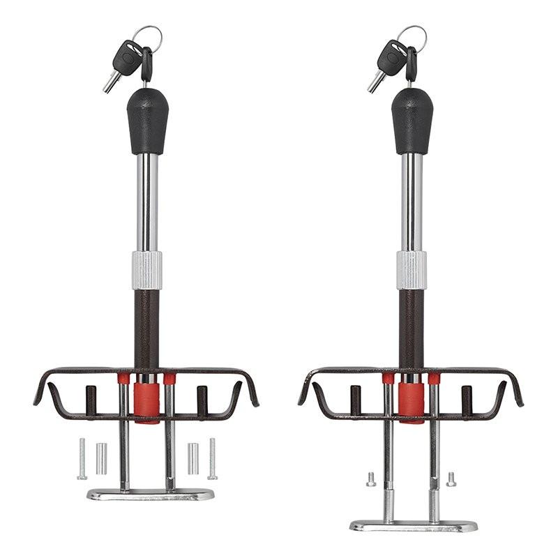 Pricenet Serrure à pédale avec deux clés  