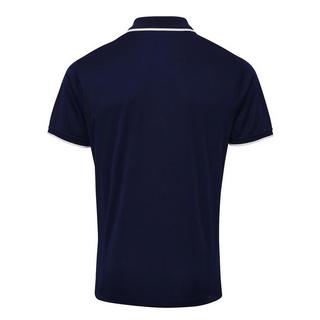 PREMIER  Kontrast Coolchecker Polo Shirt 