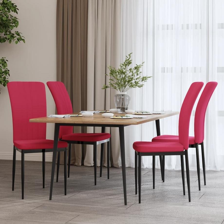 VidaXL Chaise de salle à manger velours  