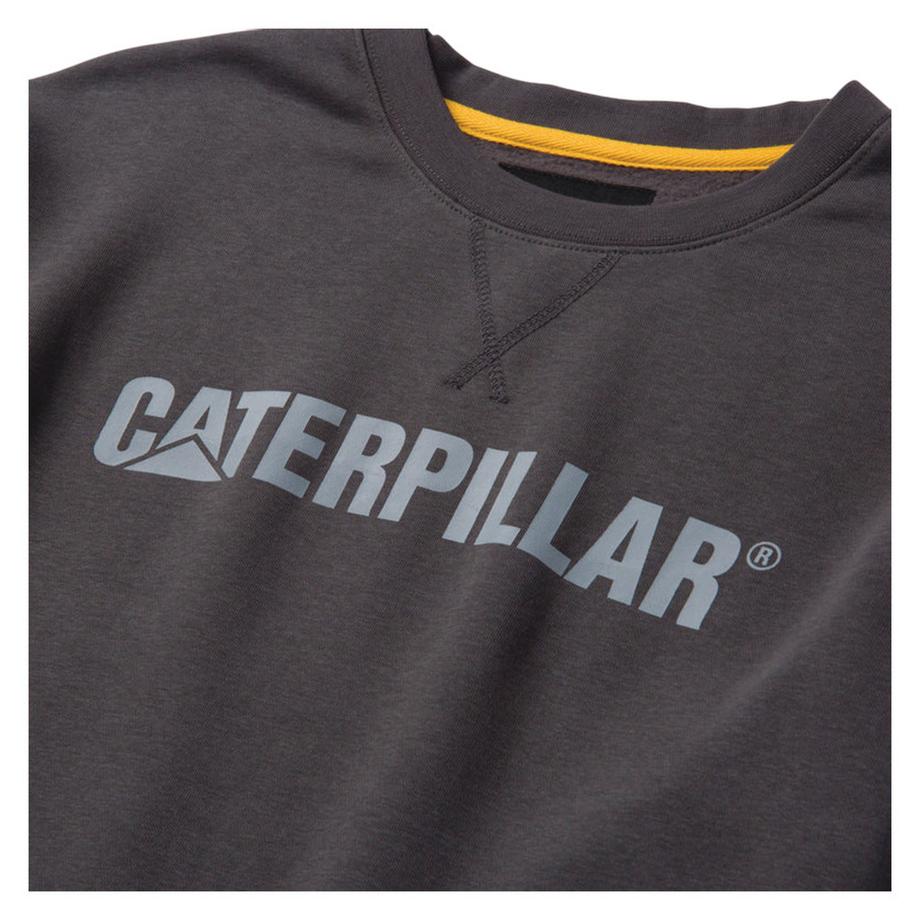 Caterpillar Maglione girocollo con logo  