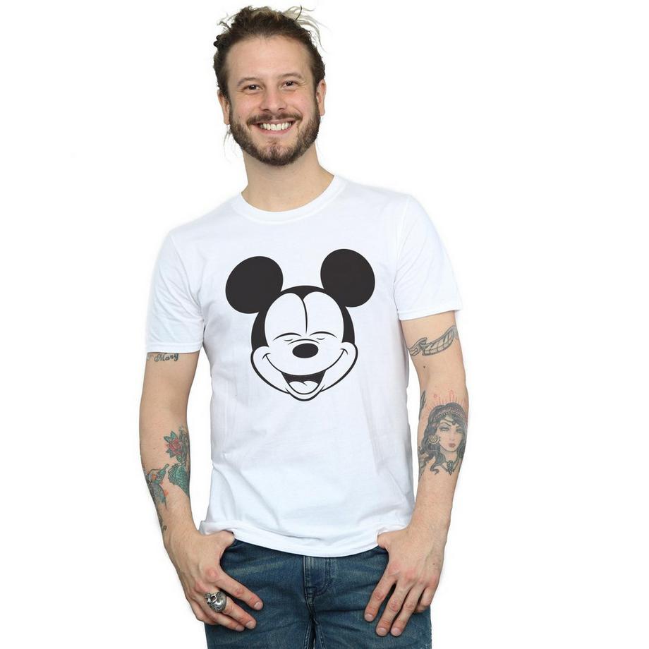 Disney T-shirt Topolino Faccia Sorridente  