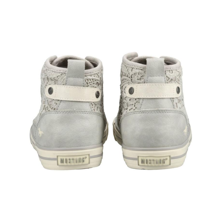 Mustang High Top Sneaker mit Spitzenpanel  