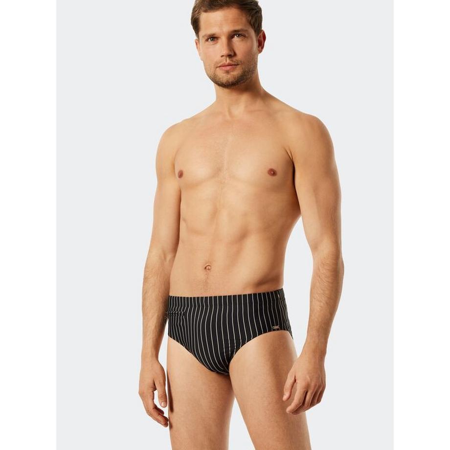 Schiesser Aqua Slip de Bain Rayé  
